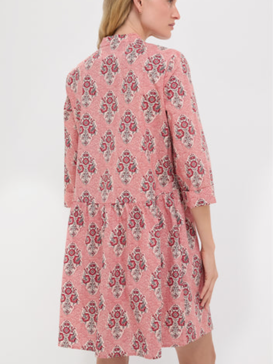 Scarlet Sonata Royal Shirt Dress
