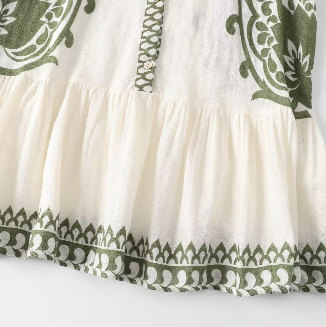 Floral Adorable Short Dress