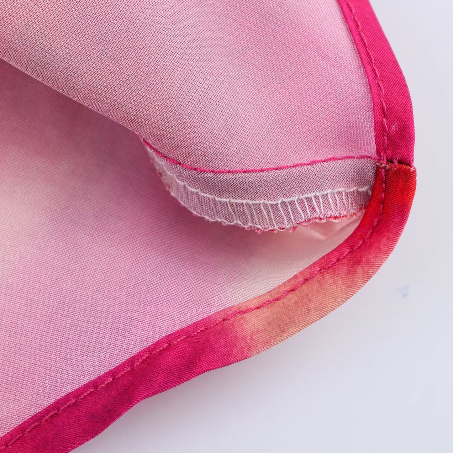 PRINTED SATIN MIDI DRESS