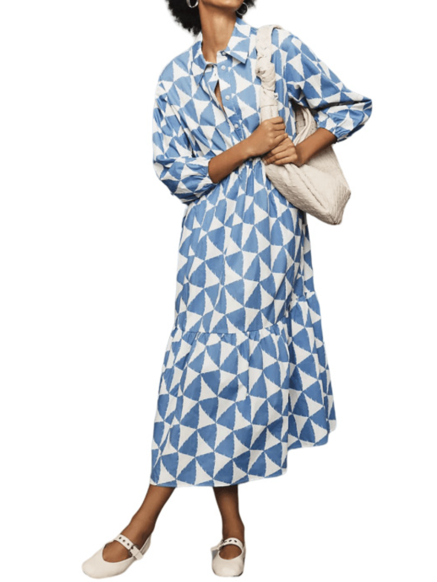 Comfy Floral Midi Dress