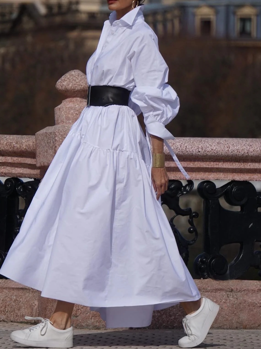 Stylish Charlotte White Dress