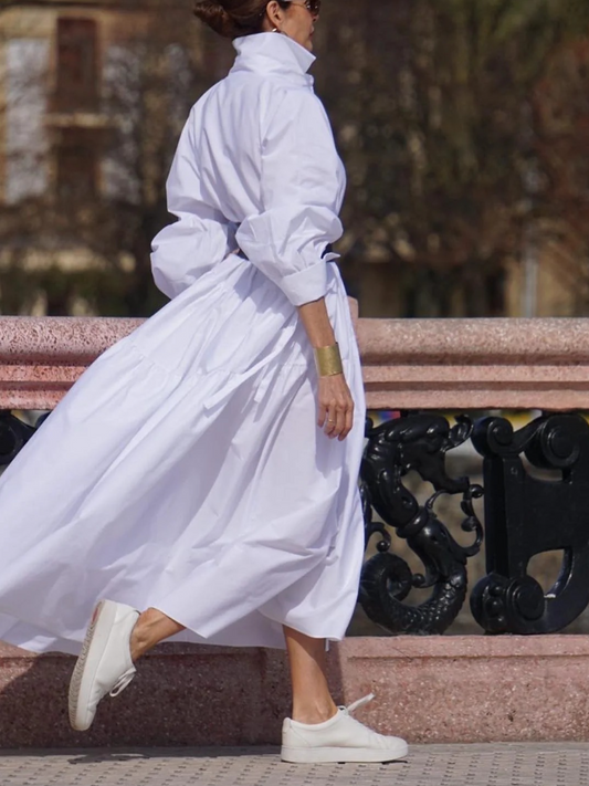 Stylish Charlotte White Dress