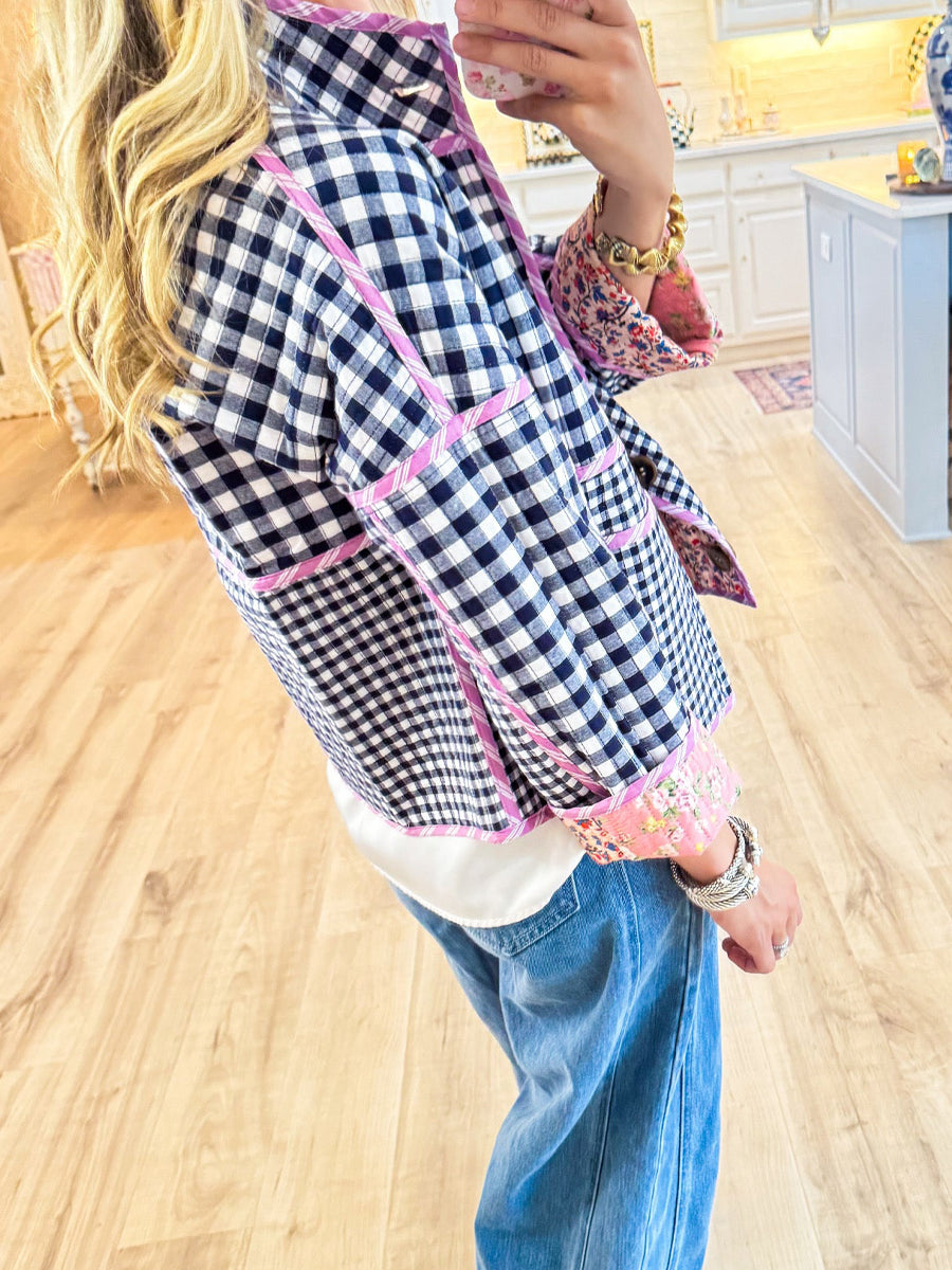 Multi Print Reversible Jacket