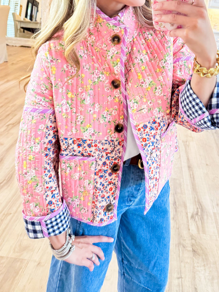 Multi Print Reversible Jacket