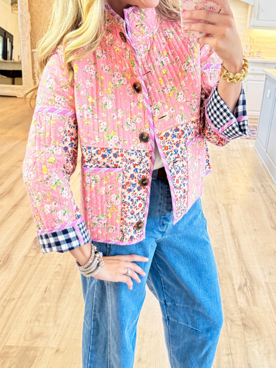 Multi Print Reversible Jacket