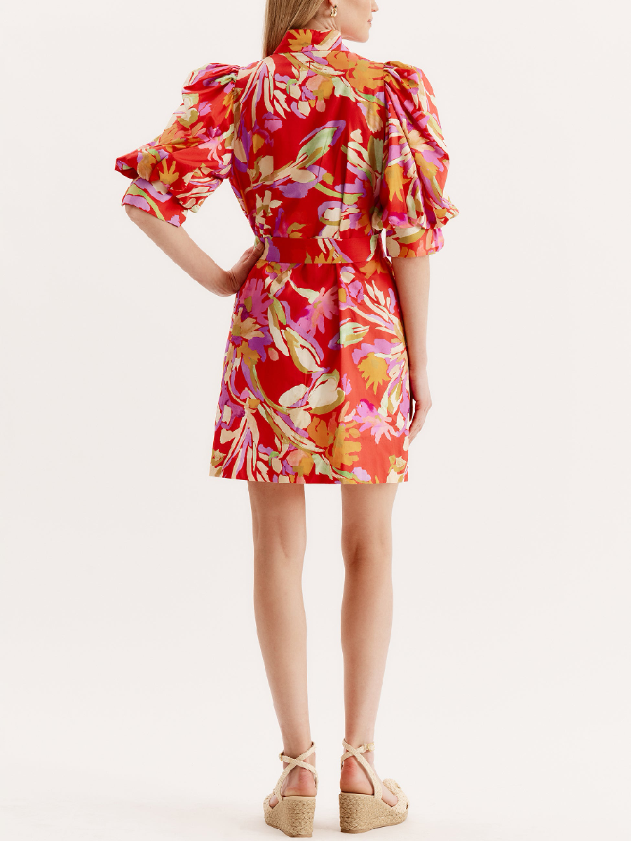 Lydia Tiger Lily Floral Midi Dress