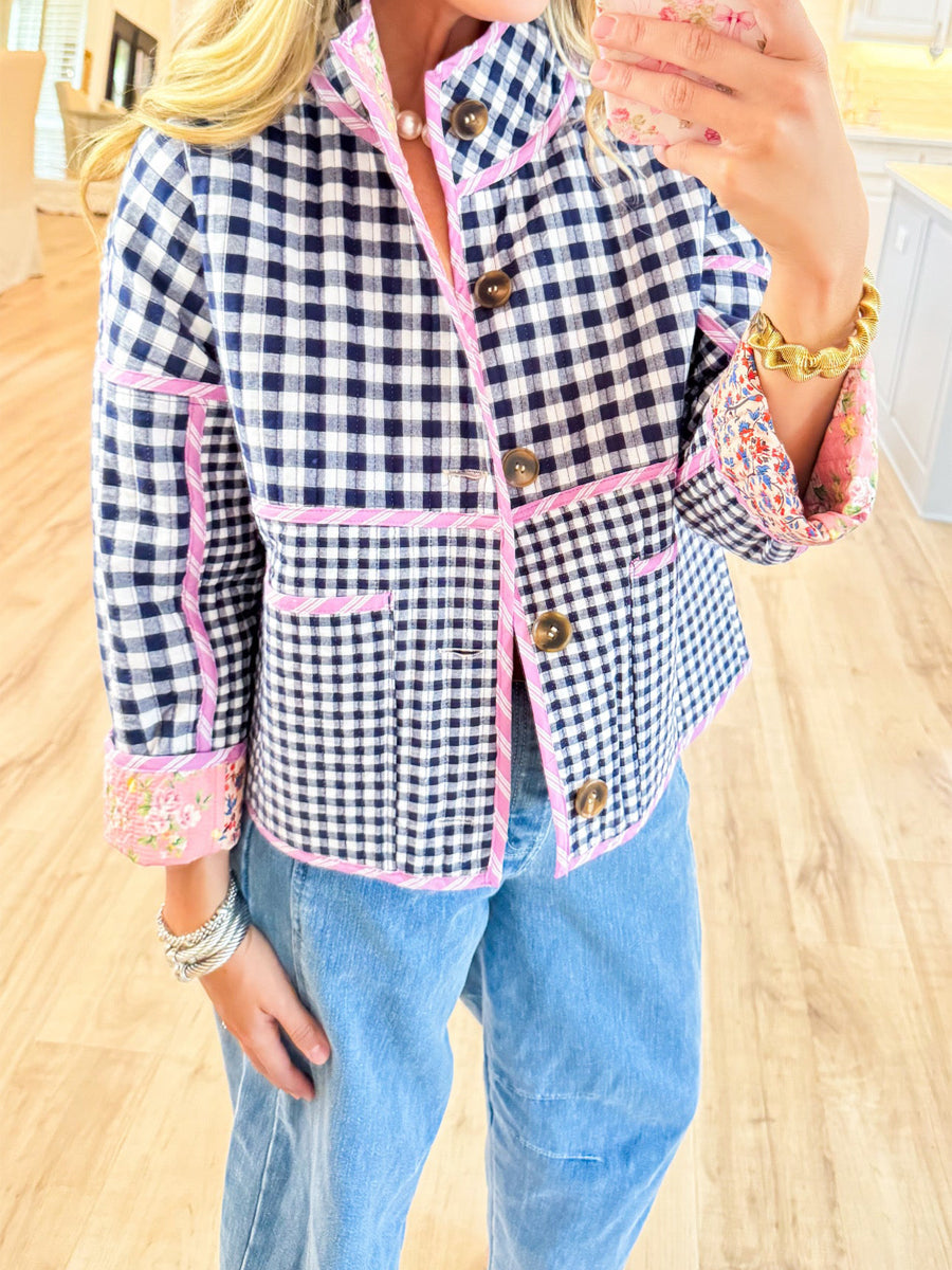 Multi Print Reversible Jacket