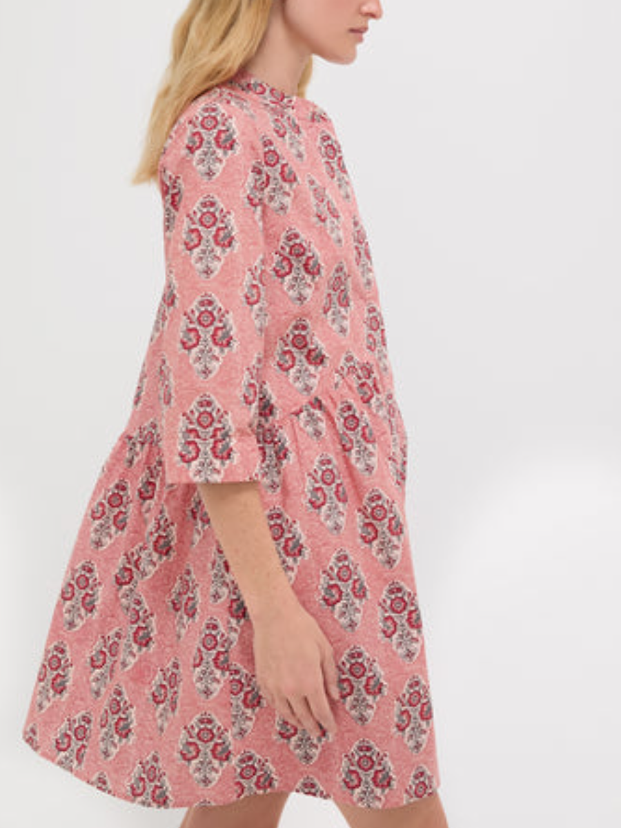 Scarlet Sonata Royal Shirt Dress