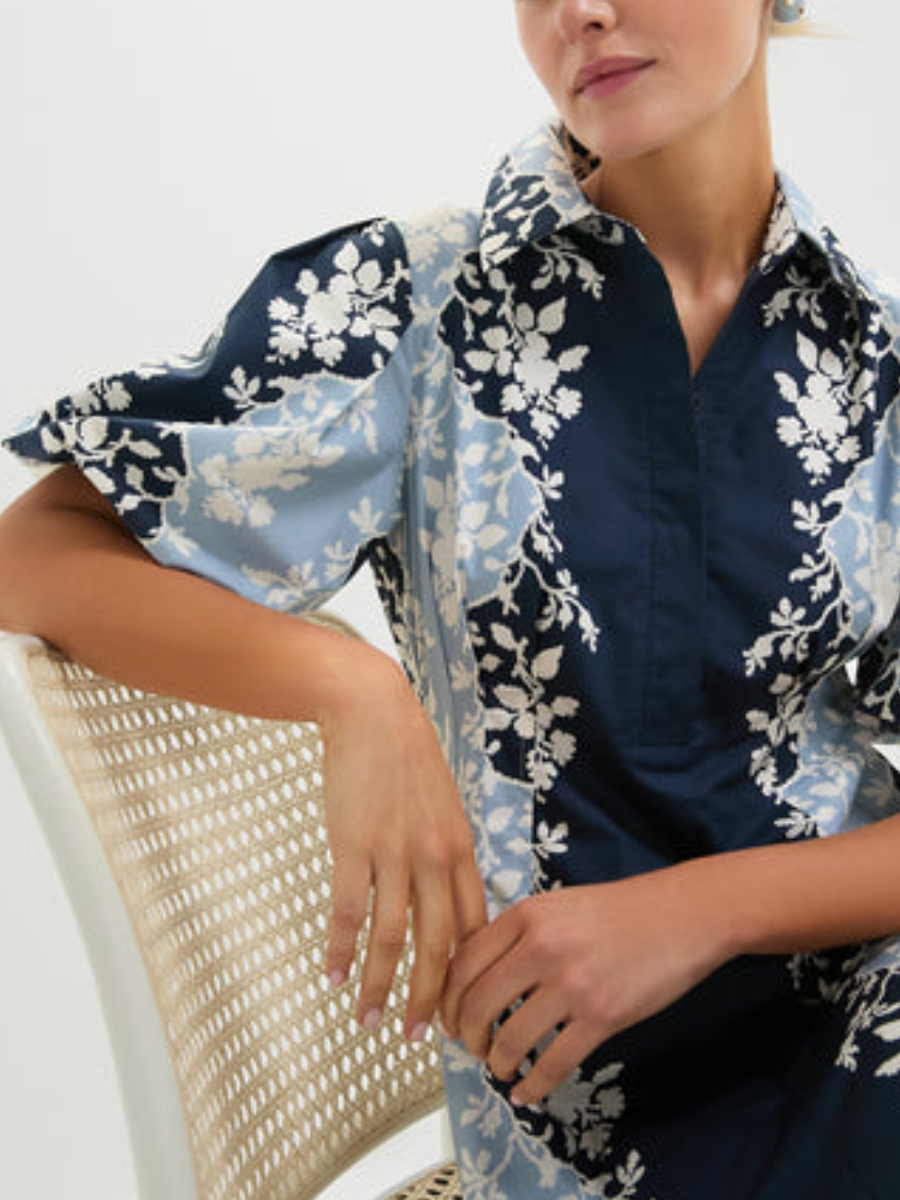 Blue Fog Delaney Dress
