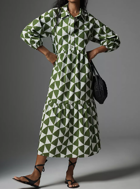 Comfy Floral Midi Dress