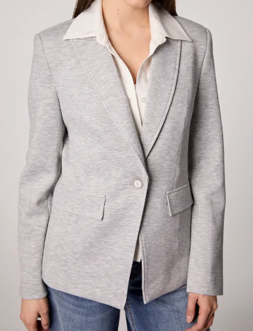 Sweatshirt Blazer With Shirt