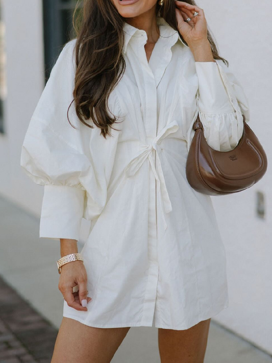 Chic Adjustable Short Dress