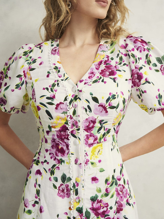 Summer Cool Linen Dress