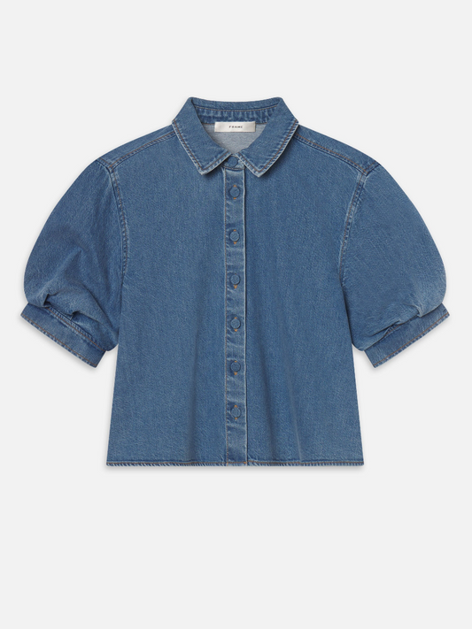 The Billow Sleeve Shirt In Subtle