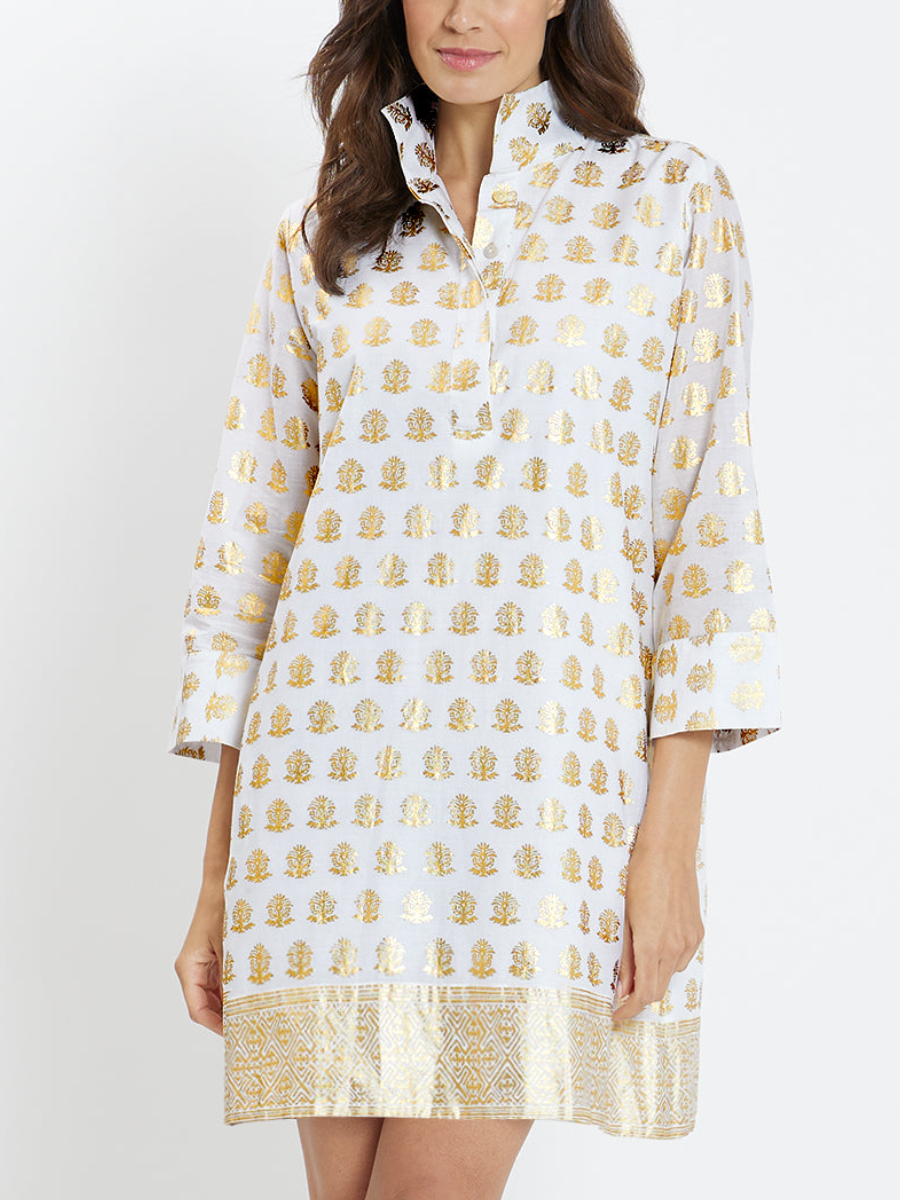 Multi Colors Helen Dress Cotton Voile