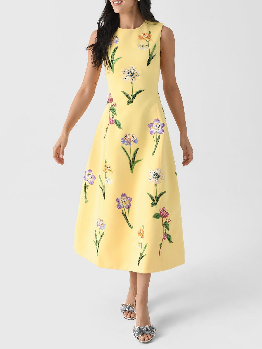 Women's Cleo Sleeveless Midi Dress