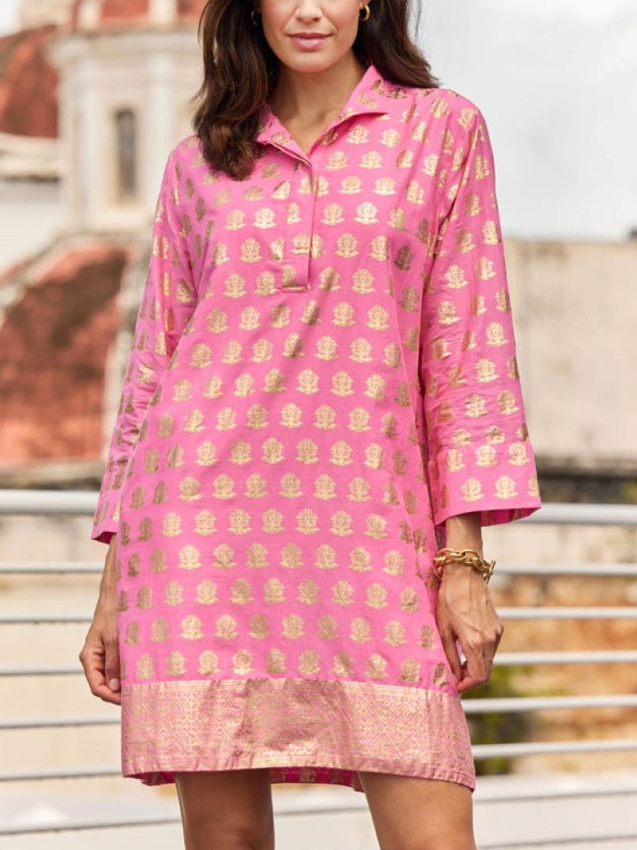 Multi Colors Helen Dress Cotton Voile
