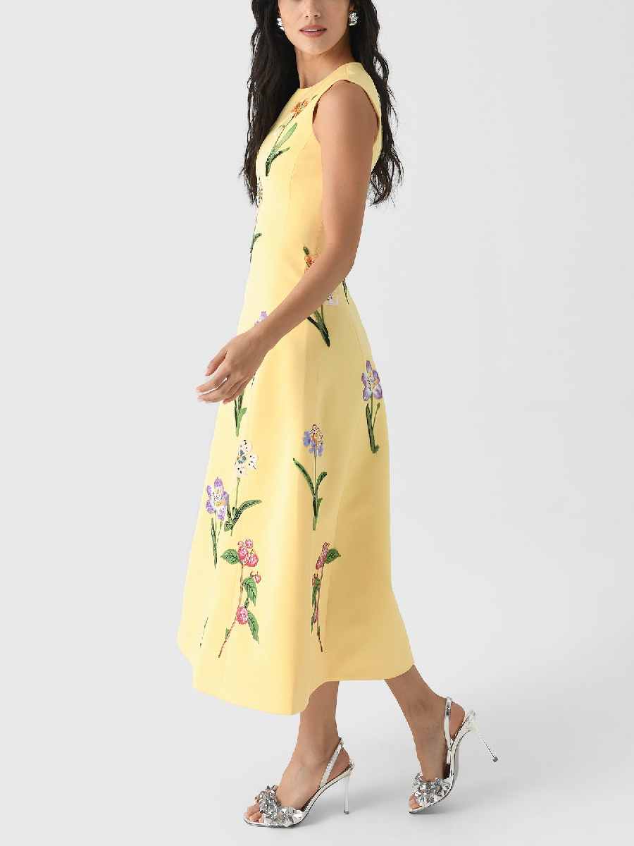Women's Cleo Sleeveless Midi Dress