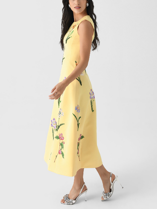 Women's Cleo Sleeveless Midi Dress