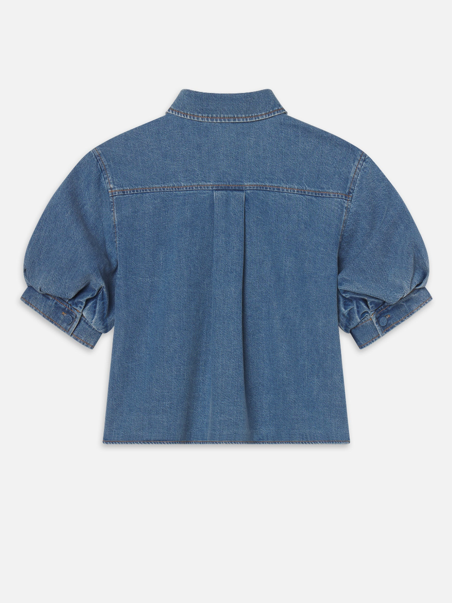 The Billow Sleeve Shirt In Subtle