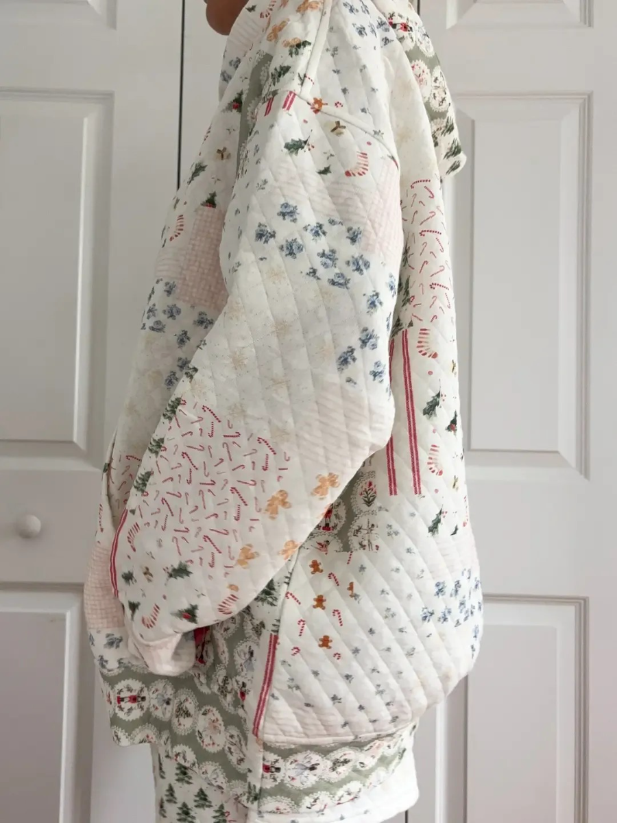 Christmas Holiday Quilted Top