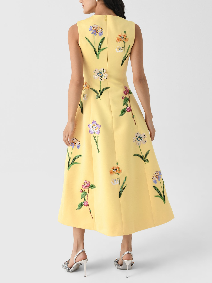 Women's Cleo Sleeveless Midi Dress
