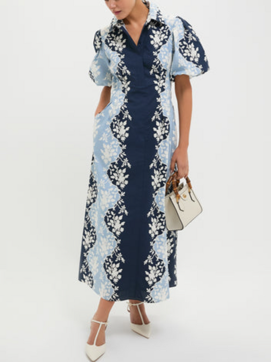 Blue Fog Delaney Dress
