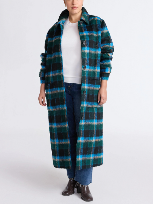 Long Wool Blend Coat