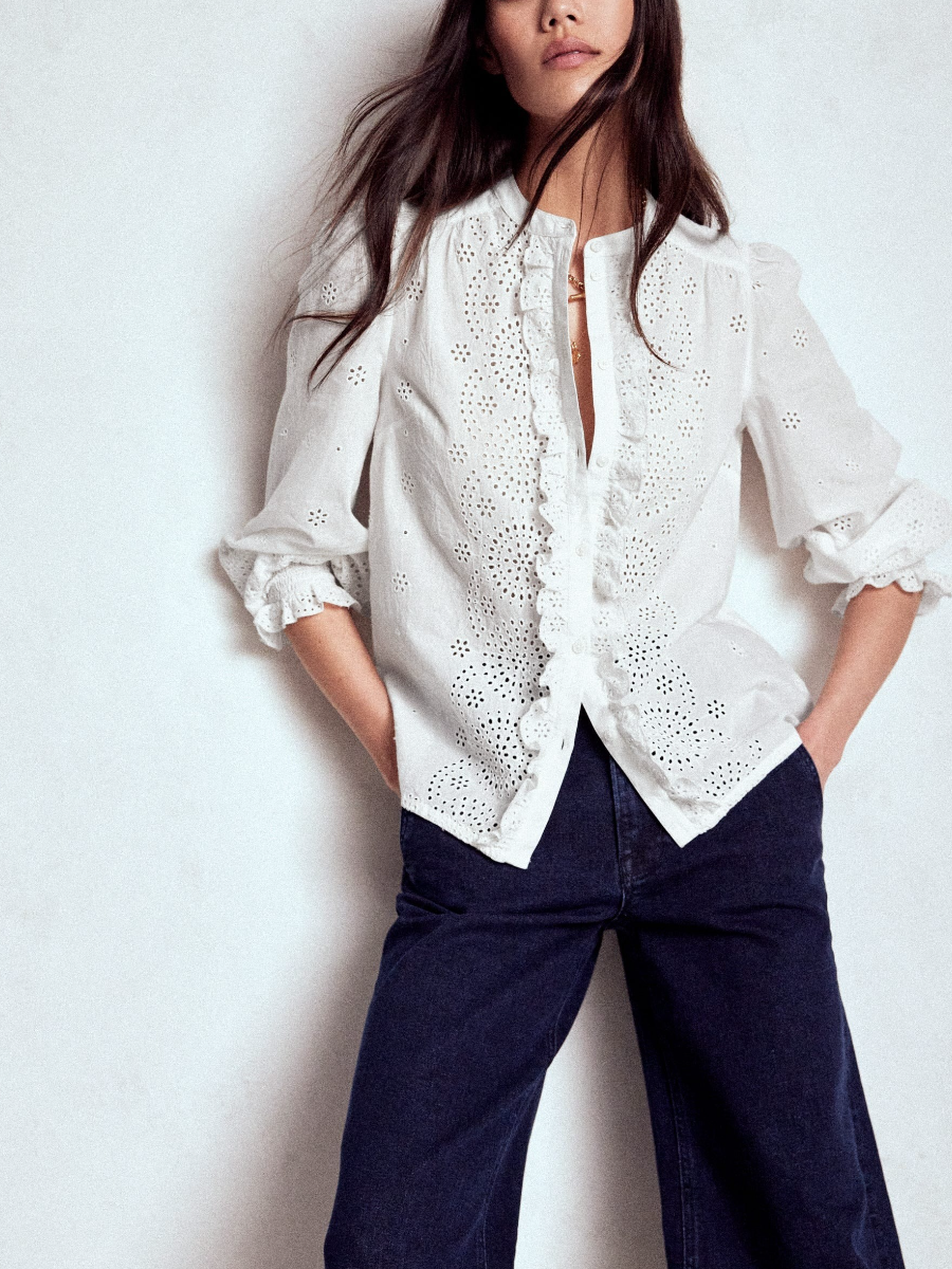 Alice Top Embroidery