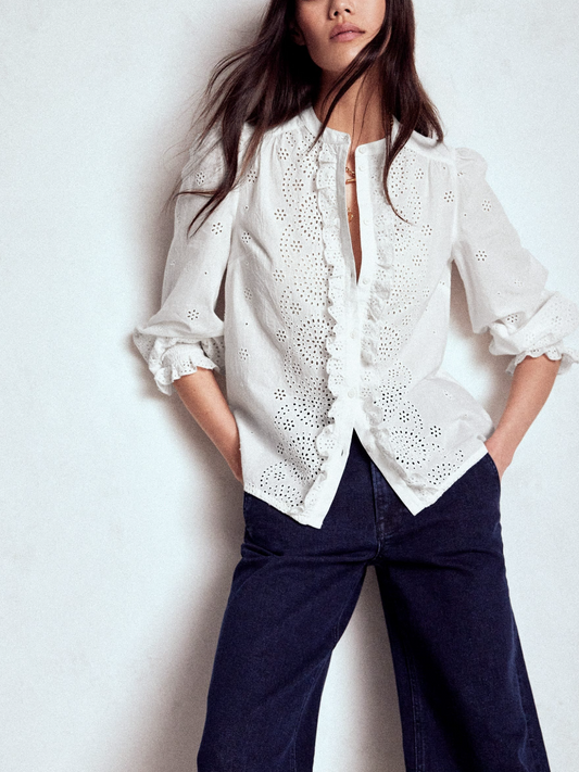 Alice Top Embroidery