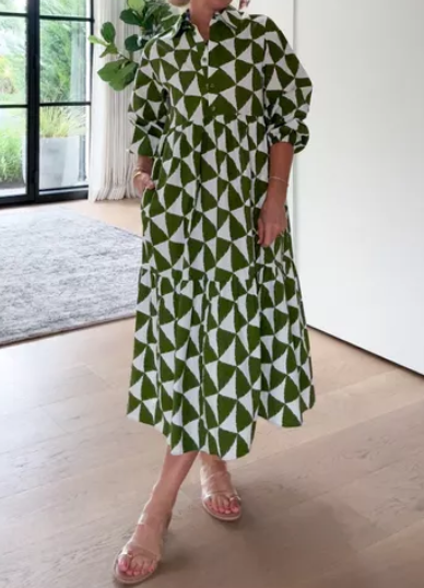 Comfy Floral Midi Dress