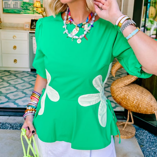 Adorable Flower Top