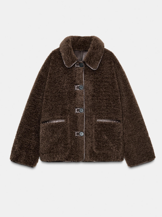 REVERSIBLE DOUBLE-FACED COAT